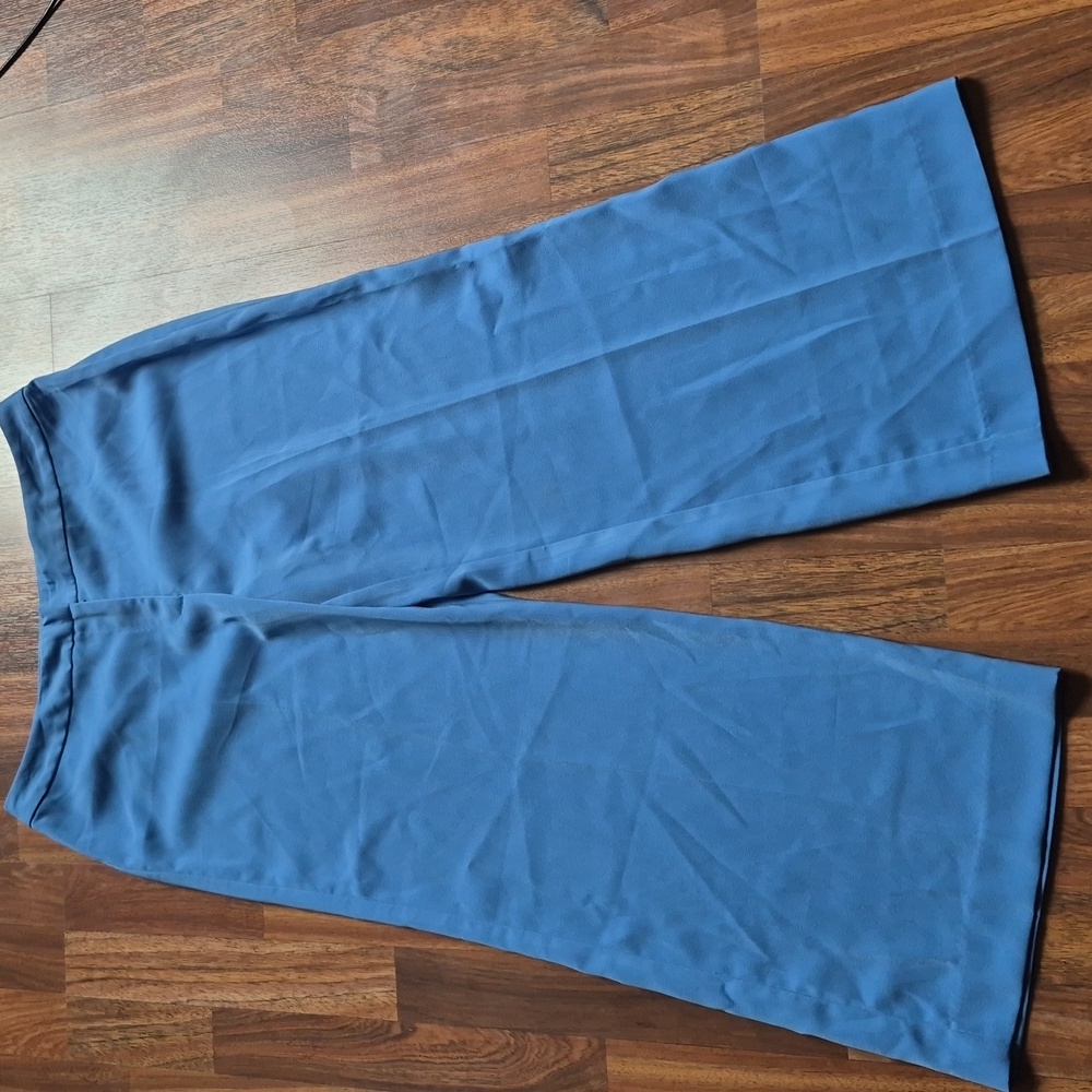 Metrostyle Blue Wide Leg Pants